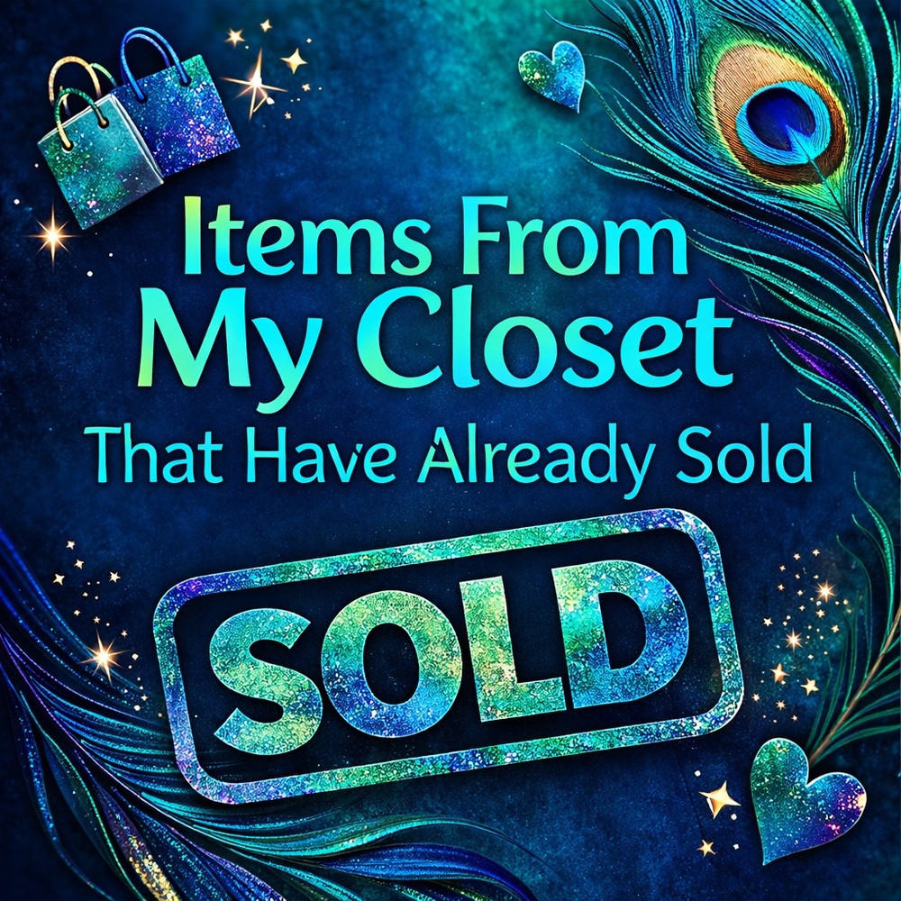 ✨ Items From My Closet That Have Already Sold